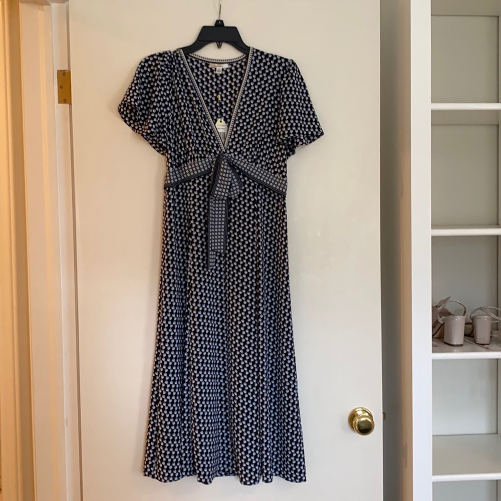 Sophie Max black and blue dress